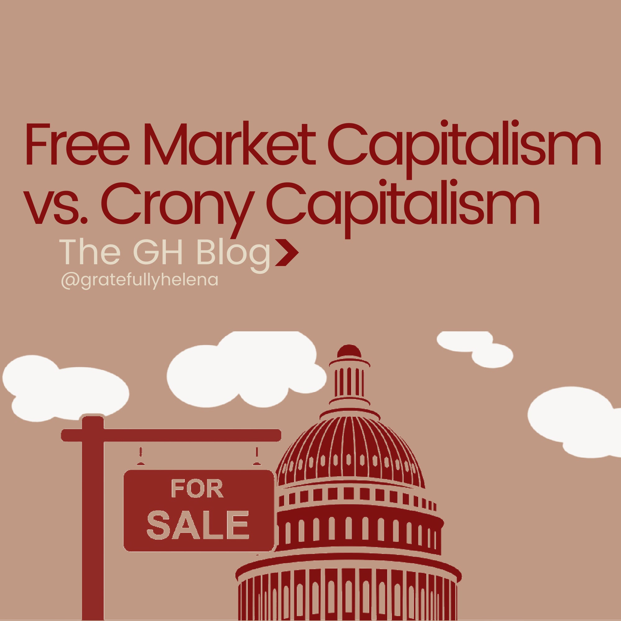 Free Market Capitalism vs. Crony Capitalism